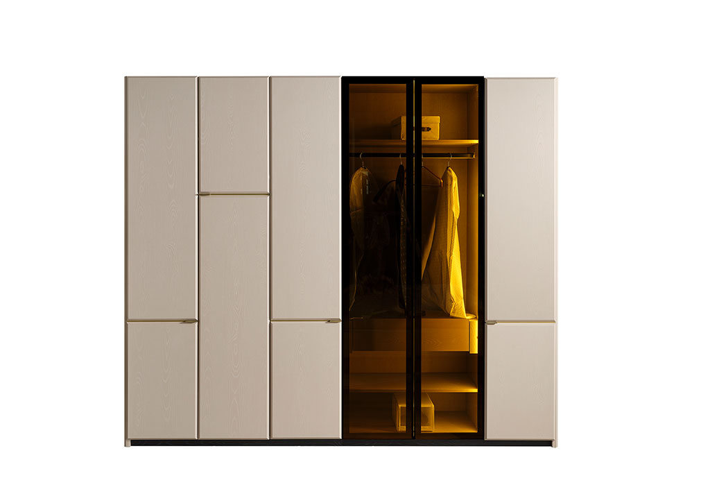 Frida 6 Kapılı Gardrop - Kapaklı Gardırop | Yapı Mobilya - Görsel 1